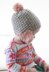 Valentine Heart Earflap Hat