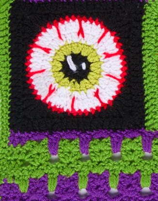 Sirdar Halloween Crochet Along Blanket