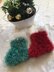 Chunky Tinsel Yarn Christmas Stocking Knitting Pattern