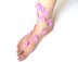 Mini flowers barefoot sandals