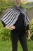 Striped cape