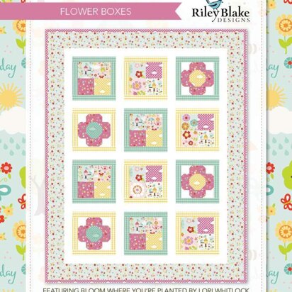 Riley Blake Flower Boxes - Downloadable PDF