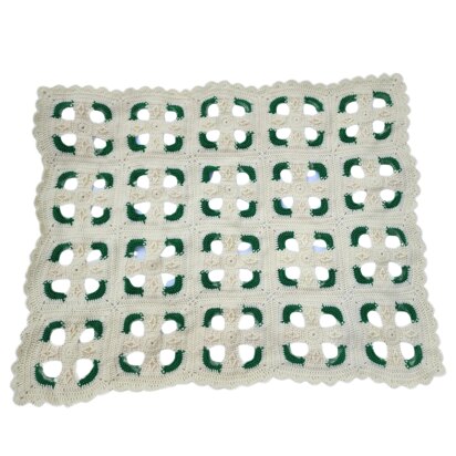 Celtic Cross Granny Afghan