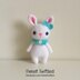 Remi the Bunny Rabbit Woodland Forest Amigurumi