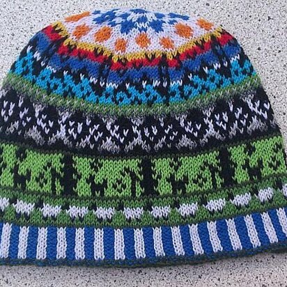 Shepherd beanie - knitting pattern