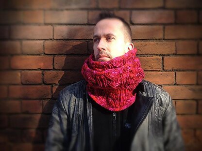 Snakes and Ladders Moebius Cowl