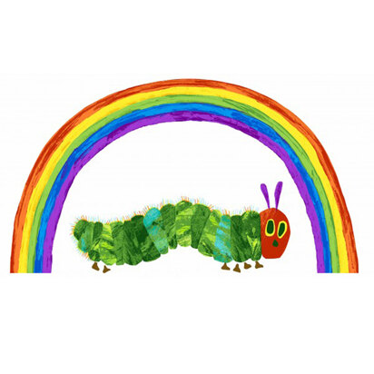Andover Very Hungry Caterpillar - Rainbow Panel