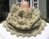 Diamonds crochet cowl