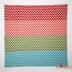 Bright Chevron Borderless Blanket