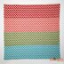 Bright Chevron Borderless Blanket