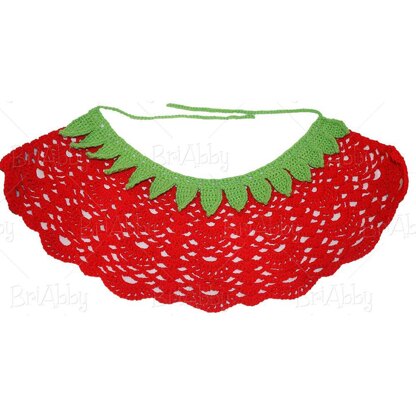Strawberry Hat, Skirt & Pendant Outfit