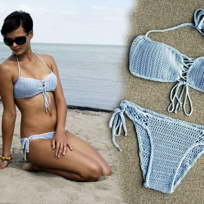 Woman bikini set BLUE