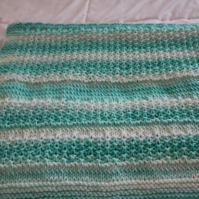 Mint Sorbet Baby Blanket