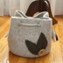 Grab and Go Project Bag - Felted Crochet Pattern