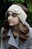 Hat, Ear Warmers & Flowers in Cascade Venezia Glamour - C269