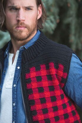 Men's Plaid vest