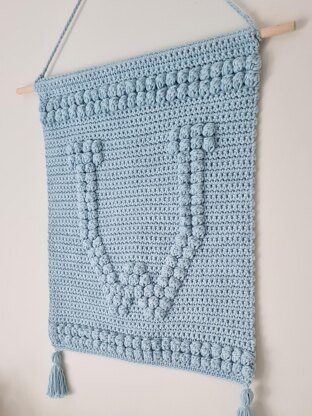 Letter W Wallhanging