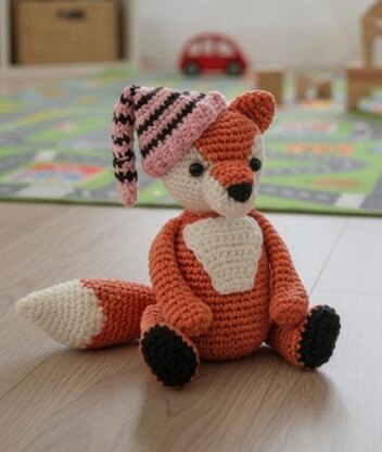 Rocks The Fox Amigurumi
