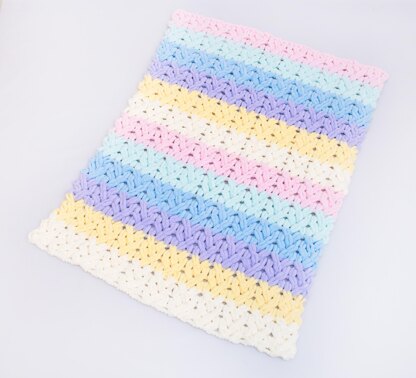 Heavy Braid Blanket Pattern