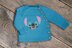 Knit kids sweater - PDF Knitting Pattern, Stitch motif duplicate stitching colorwork