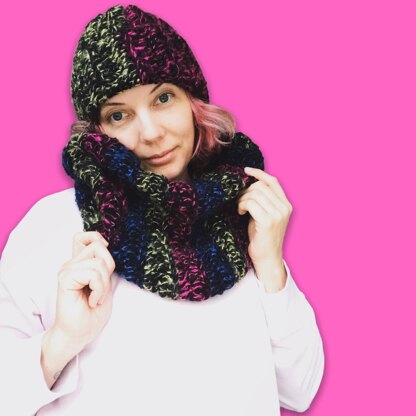Chunky Hat and Cowl
