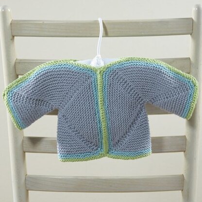 634 Maia Baby Cardigan - Knitting Pattern for Babies in Valley Yarns Longmeadow