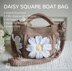 Daisy Square Boat Bag