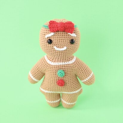 Gingerbread Lady Amigurumi