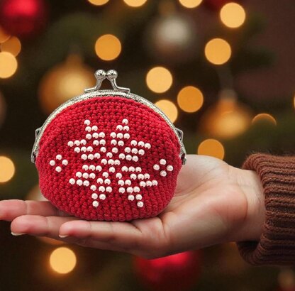 Snowflake Coin Purse