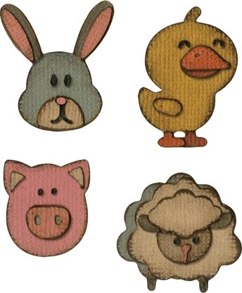 Sizzix Sidekick Side-Order Set By Tim Holtz - Critters