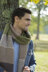 Men's Scarf Shelter in Universal Yarn Deluxe Worsted -  Downloadable PDF