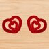 A crochet double heart pdf pattern