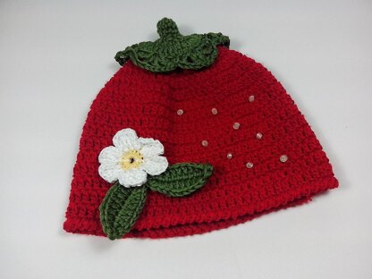 Baby Hat Strawberry