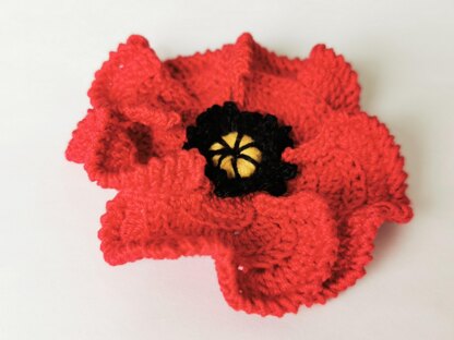 Poppy flower pattern