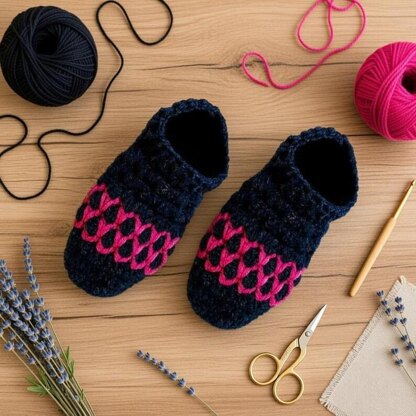 Crochet Men Shoes Pdf + Video Tutorials