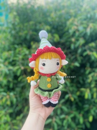 ELF Amigurumi Pattern, Carol Crochet Pattern