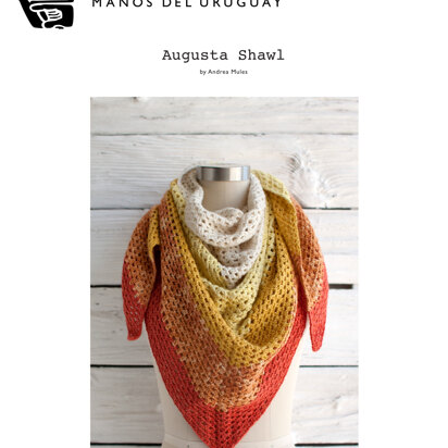 Augusta Shawl in Manos del Uruguay Serena
