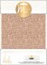 American Crafts Heidi Swapp Minc Glitter Sheets 6"X8" 4/Pkg - Rose Gold