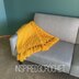 Pop of color Throw Blanket