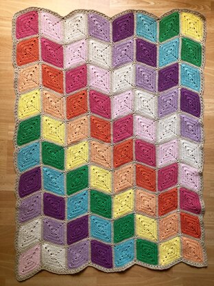 Prismatical blanket