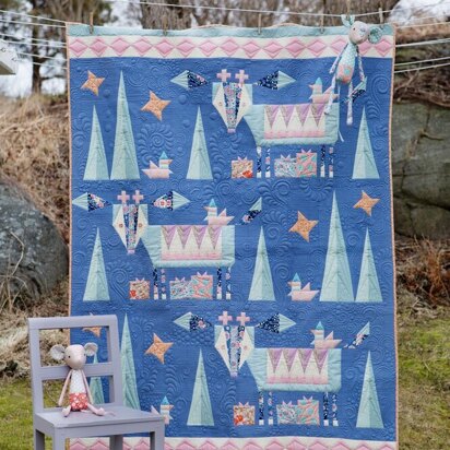 Tilda  Bird Pond - Winter Quilt Pattern - Multi