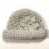 Seed Stitch Baby Cloche Hat
