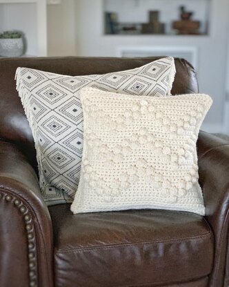 061 The Chevron Bobble Pillow