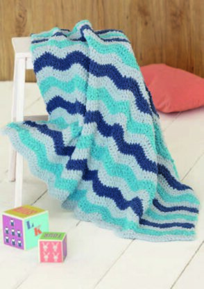 Sirdar snuggly snowflake chunky blanket online patterns