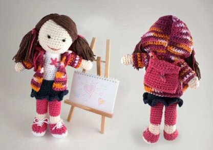 Back to School Lily Doll in Lily Sugar 'n Cream Solids