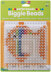 Perler BIGGIE Beads Pegboards 2/Pkg - Square Clear
