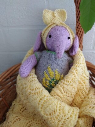 Elephant knitting pattern