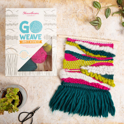 Hawthorn Handmade Go Weave Weaving Kit - Hullaballoo - WKHULLA\n