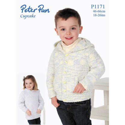 Hoody Jacket and Jumper in Peter Pan Cupcake - P1171