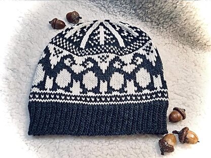 Penguin March Knit Hat